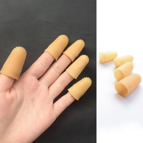 Tamponi da ufficio in gomma per le dita (1 set) 1