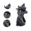 Black Cat Statue Hand-Painted Witch Decor 1pc 6