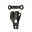 Metal Rustproof Trouser Hook 10 pcs Black 3