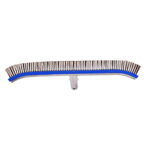 Zwembadwandborstel, staaldraad, 18 inch 2