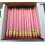 Half Pencils with Eraser #2 Hexagonal Pastel Box of 144 2