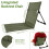 Chaise de plage pliable légère avec sac de rangement 5