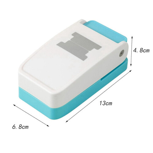 Handheld Paper Punch for Folders and Labels 2