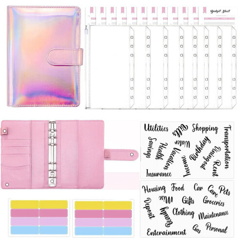 Budget Binder Set with Cash Envelopes 12-Pack