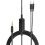Portable headphone cable for Beyerdynamic MMX300 black 1