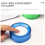 Professional Finger Wet Sponges Assorted Colors 5 pcs 6