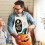 Halloween waitress apron black funny pattern 1 piece 4