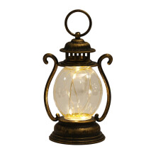 LED hanging lantern retro style with hook 1 piece