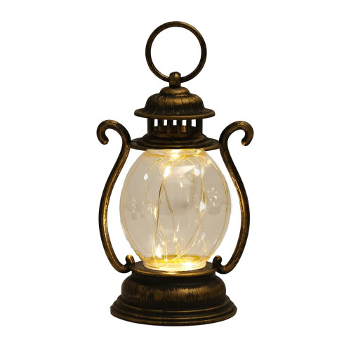 LED hanging lantern retro style with hook 1 piece