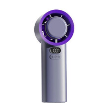 (dark sky grey) Voior Turbofrost Handheld Mini Fan, 2024 New Portable Fan With Speeds Adjustable