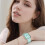 Silikon Apple Watch-rem med hul hundepotedesign, 2-pakning 5