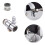 Alloy Kitchen Faucet Adapter Splitter Diverter Valve 4