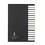 Music Notes Notebook Staff Tab Stave 5 Lines 1