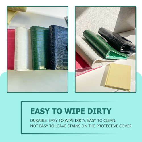 Leifggao A6 loose leaf notebook cover crocodile textured 1