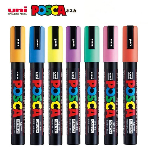 Posca acrylic marker pen dark brown PC-3M 1