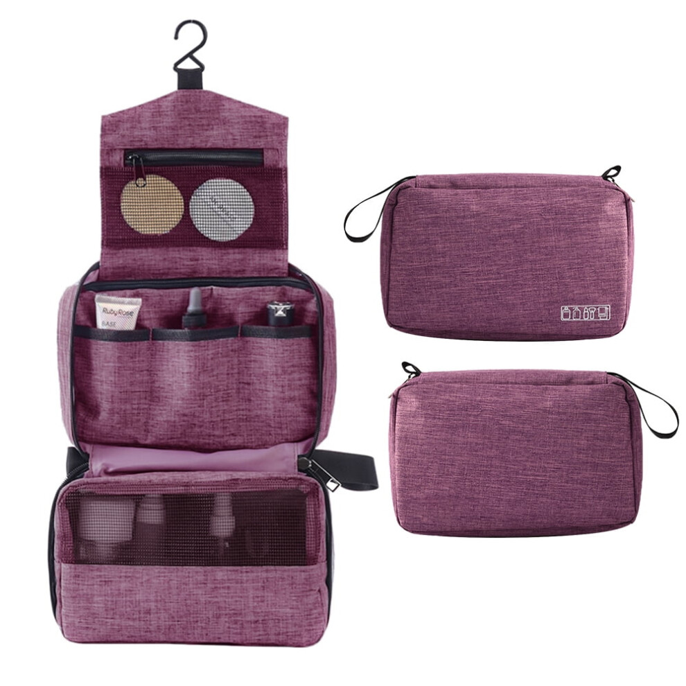 Gecheer travel toiletry bag with hanging hook 1 piece
