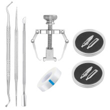 Gecheer Ingrown Toenail Tool Kit Stainless Steel 6-Piece