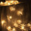 LEEYNEER Lichterkette mit 20 LED-Rattankugeln, 3 m 6