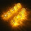 LEEYNEER Lichterkette mit 20 LED-Rattankugeln, 3 m 7