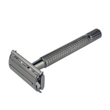 Gecheer men's traditional beard razor long handle 1 piece