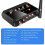 Δέκτης ήχου, Bluetooth 5.3, USB/AUX/RCA, ποιότητα ήχου HD, χαμηλή καθυστέρηση, plug and play, φορ 6