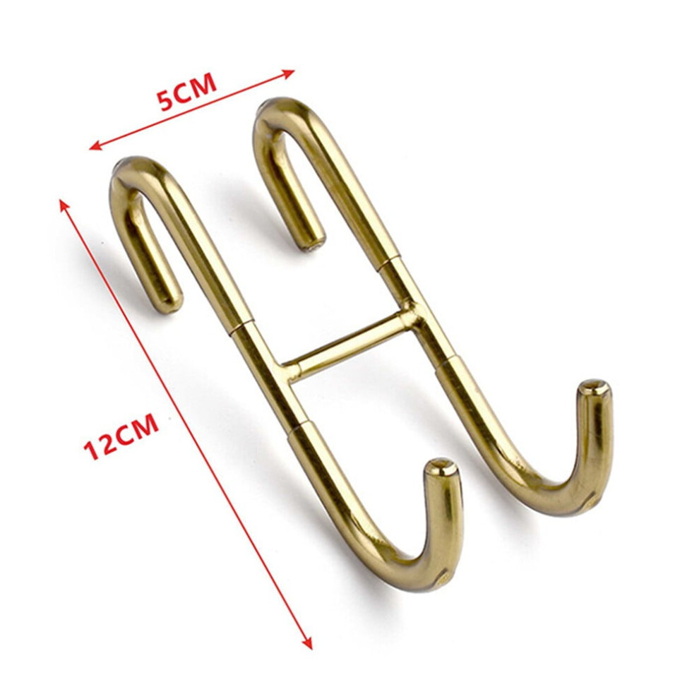 Shower Door Towel Hook 304 Stainless Steel Gold 9314556538353