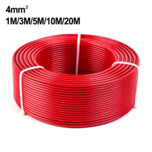 Solar Panel Extension Cable Black Red 12 AWG 20M