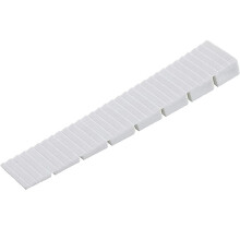 Furniture Plastic Shims White 10 pcs