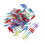 Mini plastic clipjes in diverse kleuren, 30 stuks 4