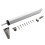 Door Closer Silent Pneumatic Hydraulic Buffer Silver 1