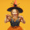 Heksehat ornament foldbart Halloween-tilbehør 3