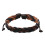 Men's leather braided bracelet 1 piece 1