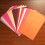 A5retro mehrfarbiges Kirschblüten-Geschenkpapier 2