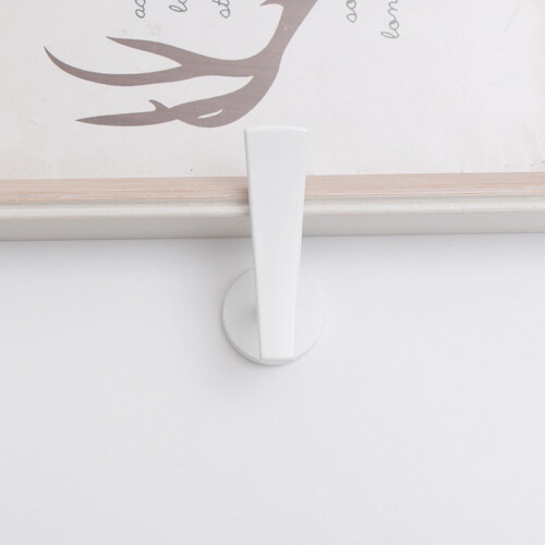 Wall Hooks Fabric Curtain Tie Back White