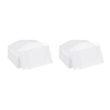 Blank Translucent Envelopes Set 100 pcs