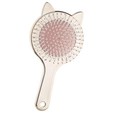 Ear Air Cushion Hair Brush Rose Gold Small Travel Size