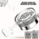 Βεντούζα ντους Leodye Caddy Γκρι Glacier Pattern1Pack 6
