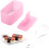 Musubi Maker Press with Rice Paddle 2 Pack Pink 1