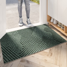 Nordic silk ring door mat non-slip wear-resistant 60x90cm