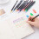 Gelstift-Set Pastell Metallic Neon Glitzer 18 Farben 5