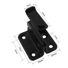 Stainless Steel Wardrobe Door Latch Bolt Left