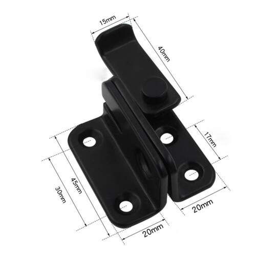 Stainless Steel Wardrobe Door Latch Bolt Left