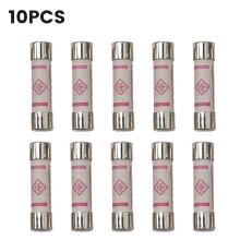3A cartridge fuse for household mains 10 pcs