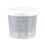 Transparent white measurement cup 50ml 1