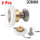 Shower Door Rollers 19mm 23mm 25mm 27mm 2 pcs 1