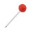 Map Push Pins 1/8 Inch Round Head Steel Point 2000 Pcs 10 7
