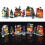 Linyer Kerstdorpje Harsbeeldjes 8 cm Set van 13 5