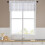 Green buffalo plaid kitchen curtains set of 2 8