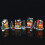Linyer Kerstdorpje Harsbeeldjes 8 cm Set van 13 6