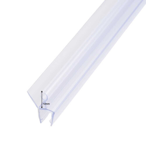 Shower Door Seal Replacement 50cm 2 pcs 12mm